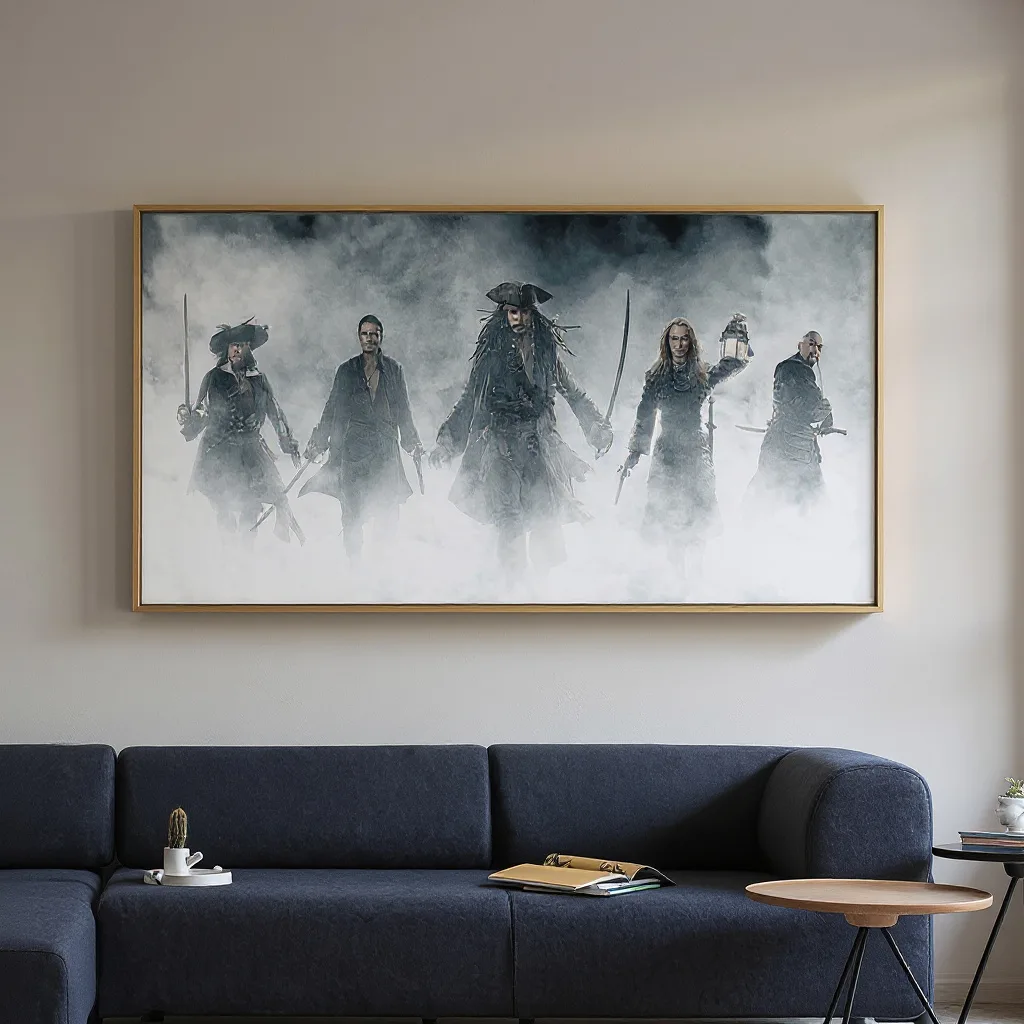 Tableau Pirate des Caraïbes