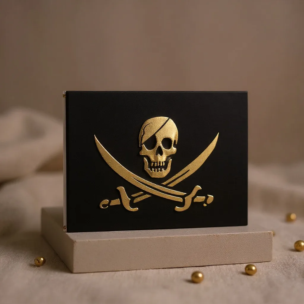Drapeau Pirate Noir