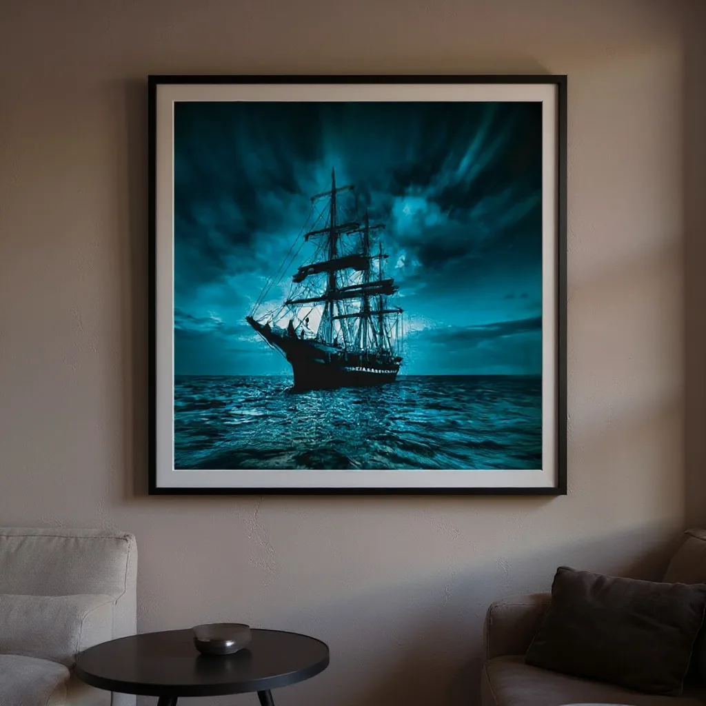 Tableau Pirate Bateau