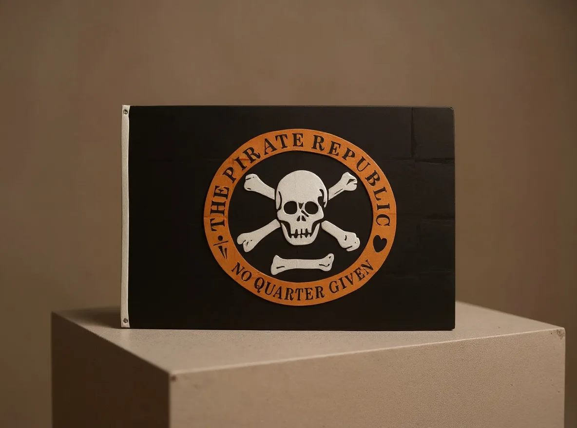 Drapeau republique des pirates