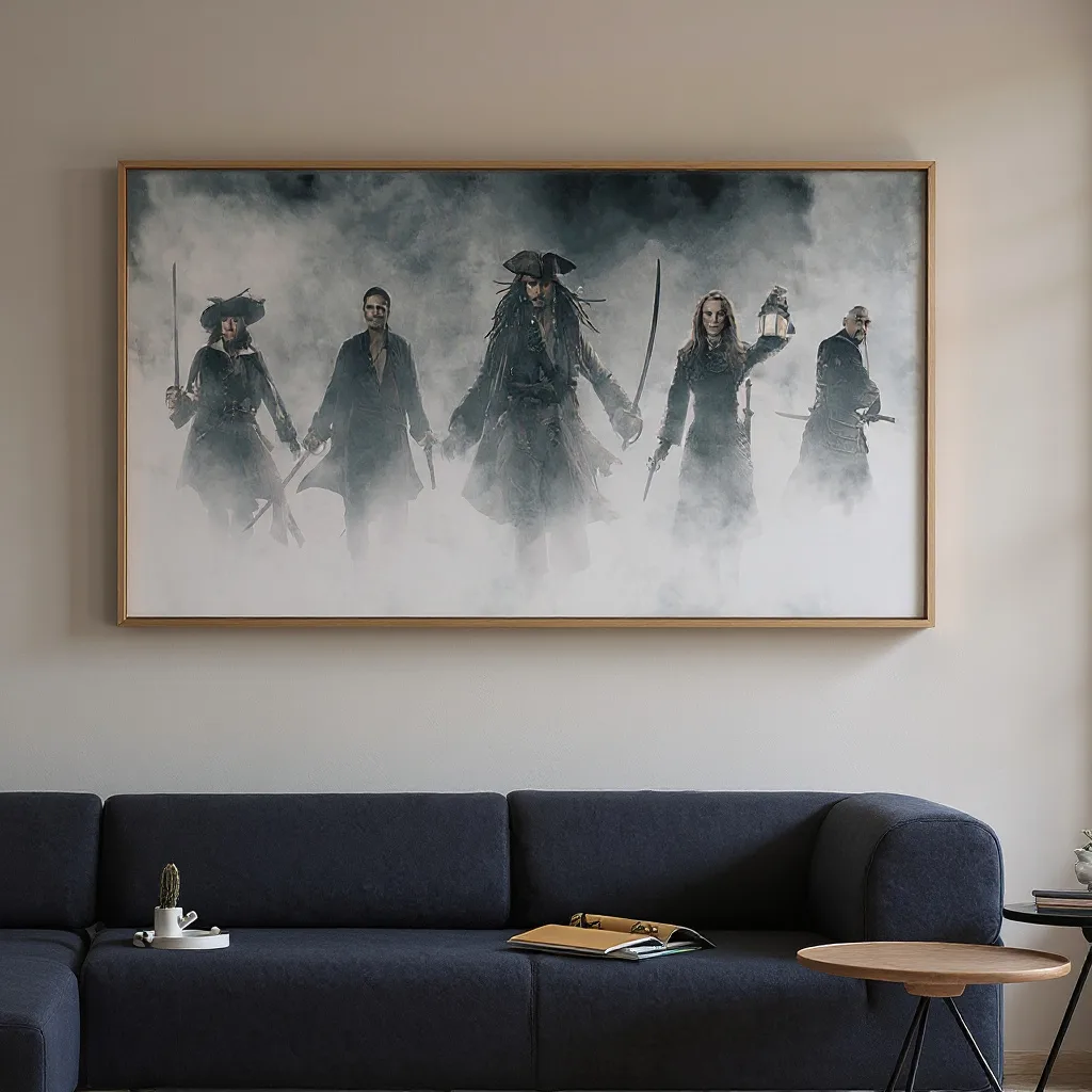 Tableau Pirate des Caraïbes
