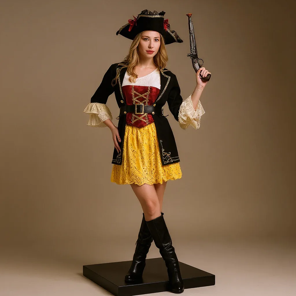 Déguisement Pirate Femme Corsaire