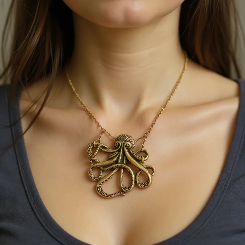 collier pirate davy jones