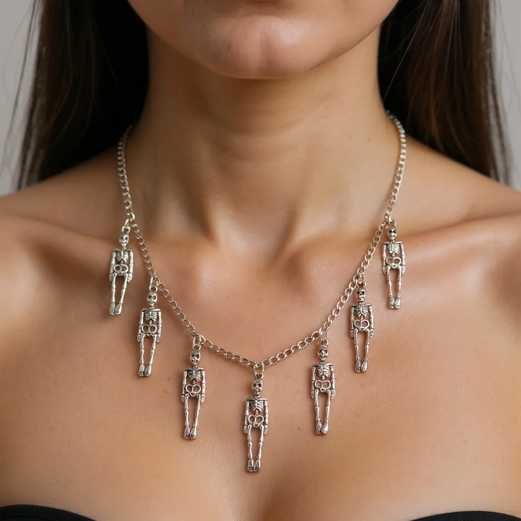collier femme pirate